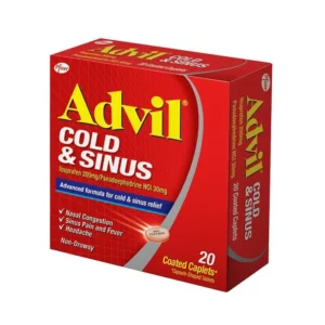 Advil Cold & Sinus Coated Caplets