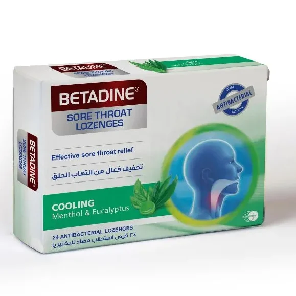 Betadine Sore Throat Menthol